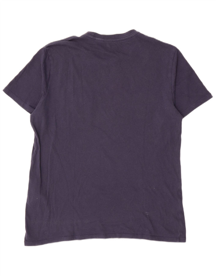 Męski T-shirt Levi's Top, duży, granatowy, bawełniany