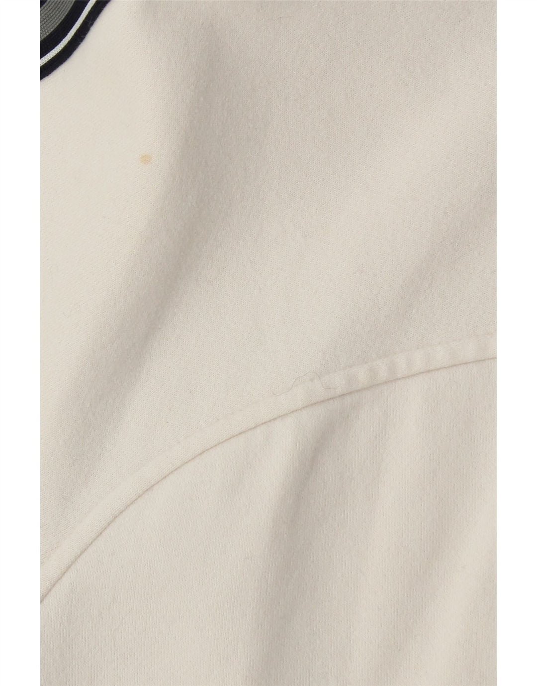 FILA Mens Zip Hoodie Sweater Small White Colourblock Cotton Vintage Fila and Second-Hand Fila from Messina Hembry 