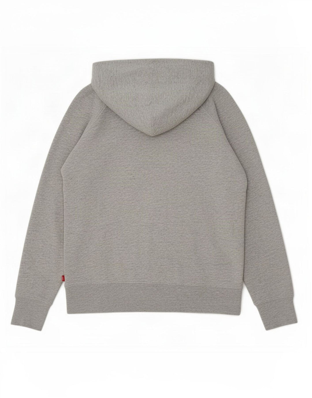 Męski sweter z kapturem i grafiką Levi's, mały, szary, bawełniany