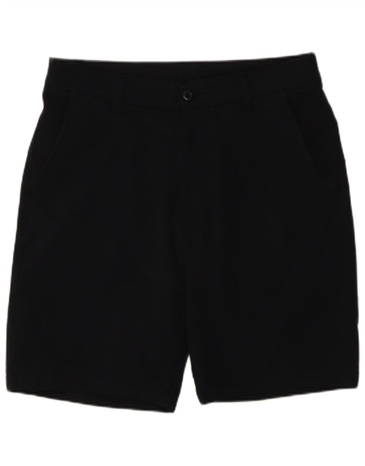 Męskie spodenki Chino Under Armour W32, średni czarny poliester