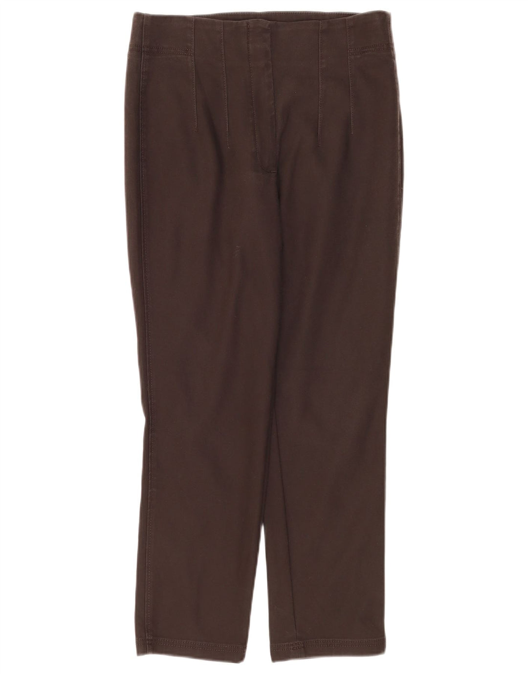 Spodnie damskie Massimo Dutti, proste, przycięte, EU 40, średnie, W30, L26, brązowe