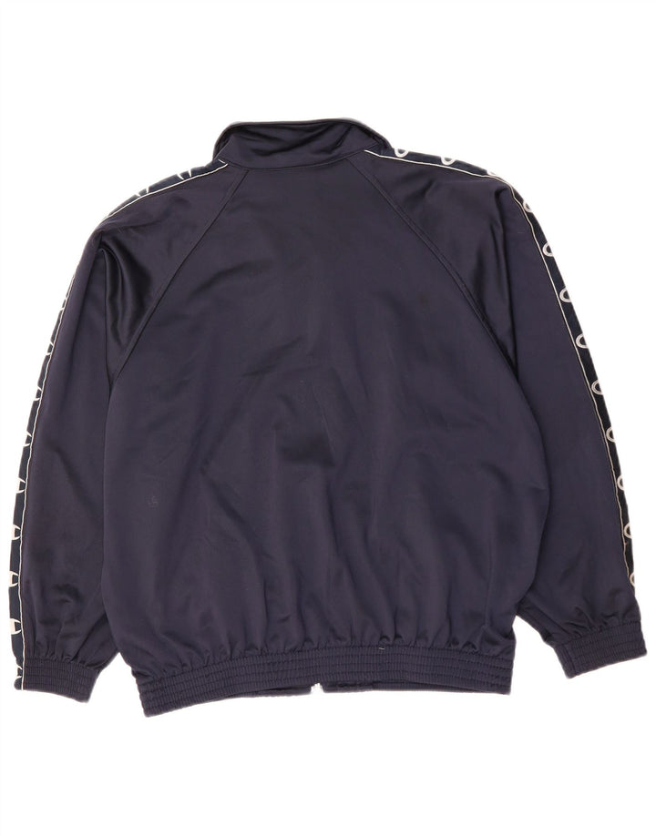 Męska kurtka dresowa Champion Graphic Oversize, mała, granatowa