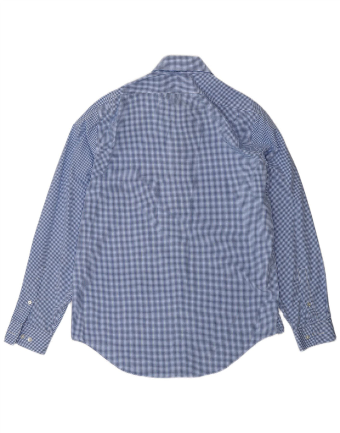Koszula męska Calvin Klein Slim Fit, rozmiar 16, duża, niebieska kratka