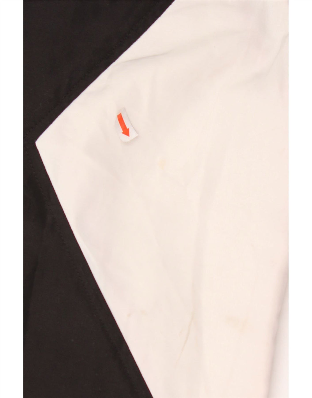 SUPERDRY Męska kurtka przeciwdeszczowa z kapturem i kapturem UK 40, duża, czarna w cętki