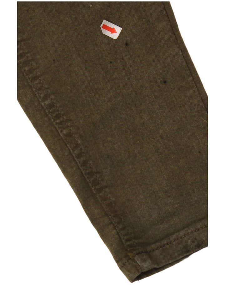 Damskie jeansy Jeggings FAT FACE UK 10 Small W28 L28 Zielona bawełna