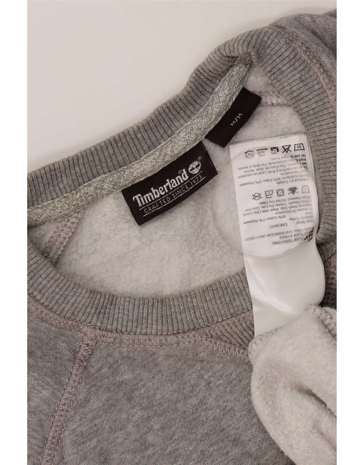 Męska bluza Timberland Sweter średnioszary, bawełniany