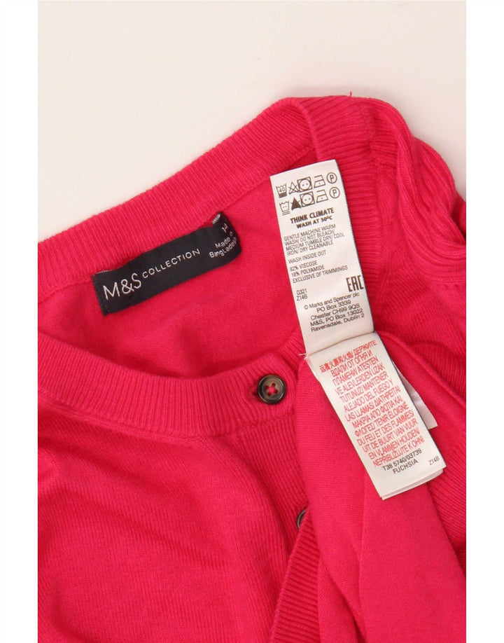 Sweter damski Marks & Spencer UK 14, średnioróżowy, wiskoza