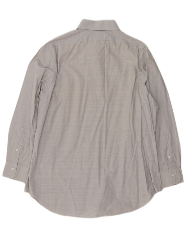 Koszula męska POLO RALPH LAUREN, rozmiar 17 XL, bawełniana, szara krata