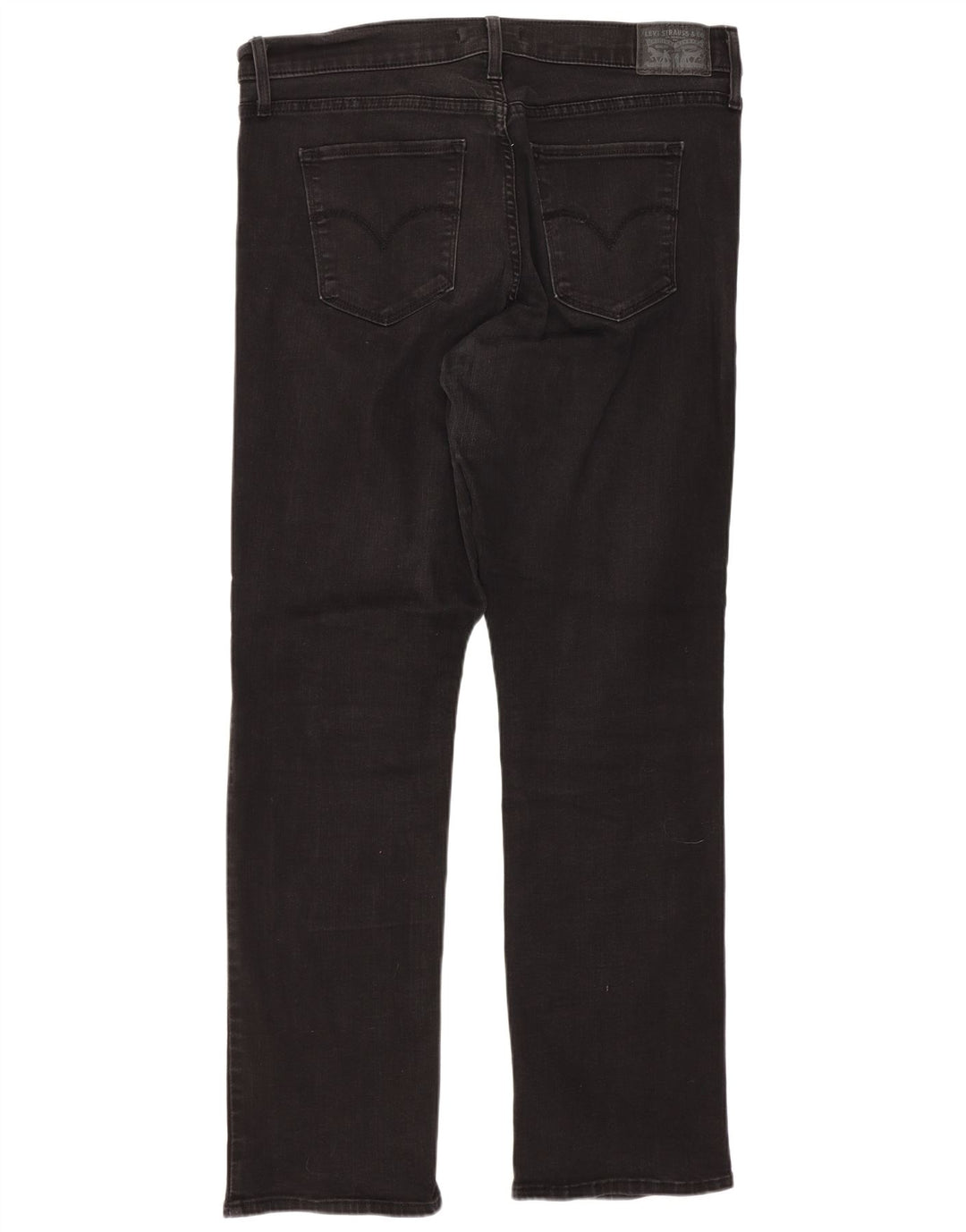 Damskie dżinsy Levi's 314 Shaping Straight W32 L30 Czarna bawełna