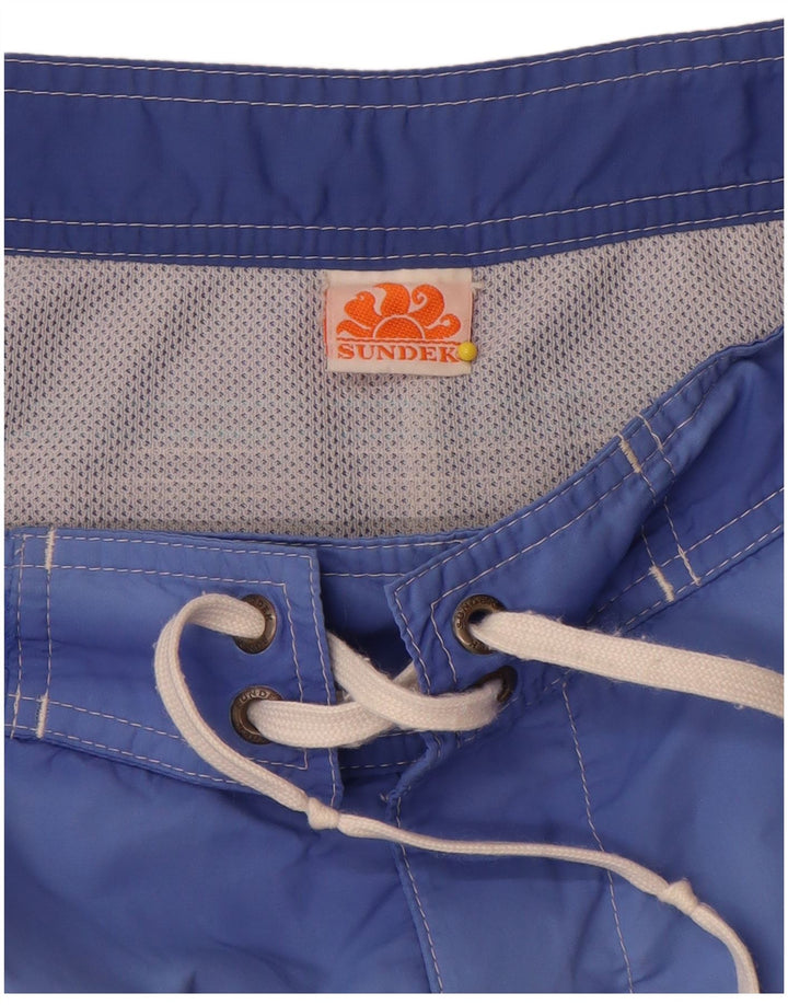 Męskie spodenki kąpielowe Sundek, średni niebieski