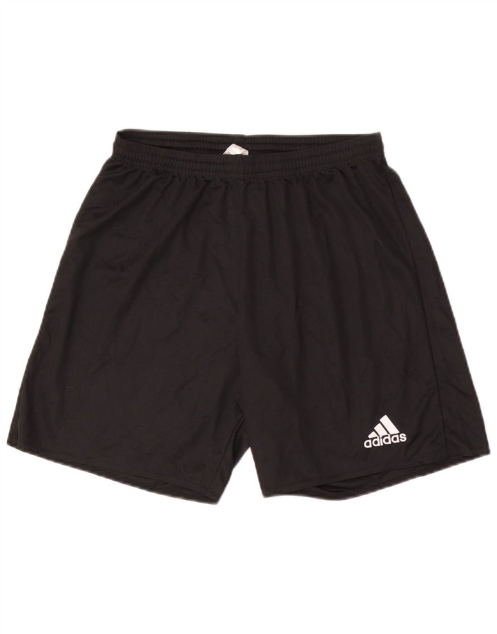 Męskie spodenki sportowe Adidas Aeroready, średni czarny poliester