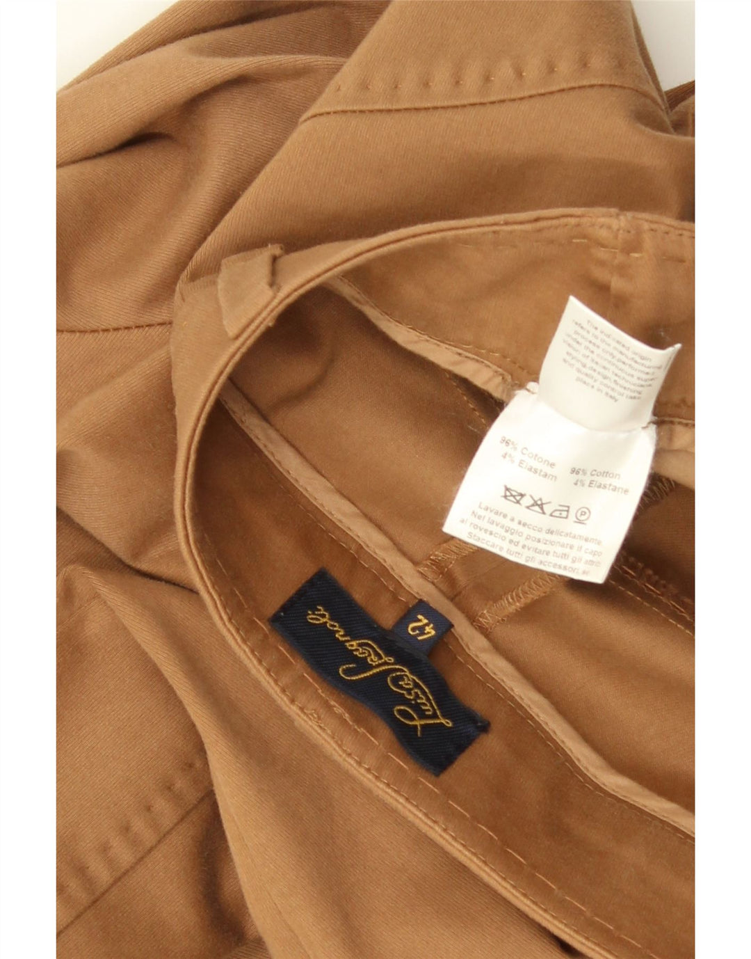 Luisa Spagnoli Damskie krótkie spodnie IT 42 Medium W32 L27 Brązowe