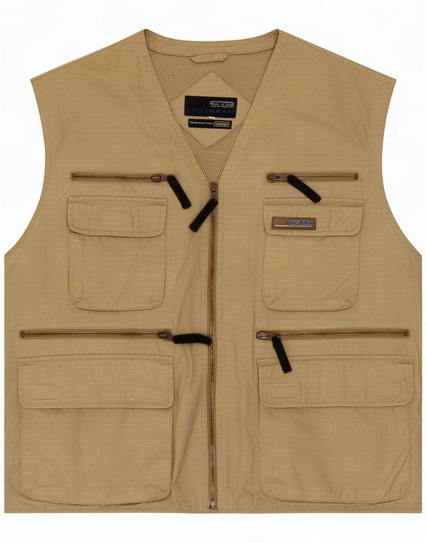 Dolomite Męska kamizelka Utility UK 40 Large Khaki Cotton