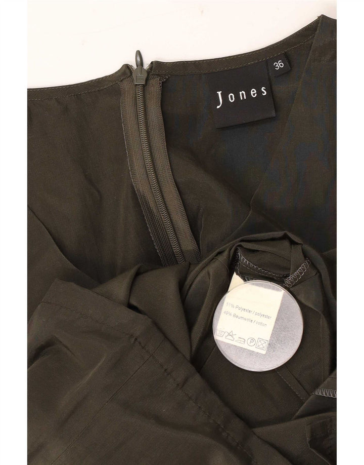Damska sukienka bez rękawów Jones, EU 36, mała, khaki, poliester