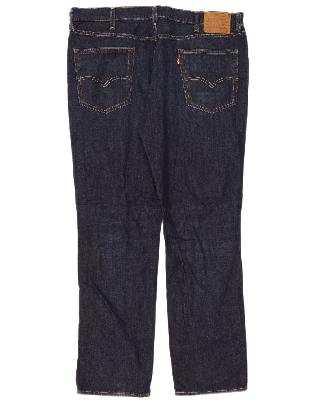Męskie dżinsy Levi's 514 Straight W40 L32 Granatowa bawełna