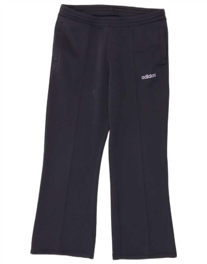 Damskie spodnie dresowe Adidas UK 14 Średni granatowy poliester