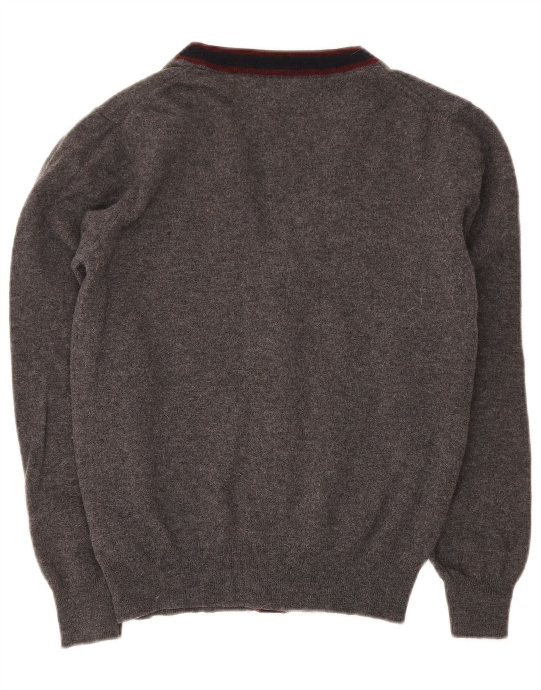 Męskie średniej szarej wełny Fred Perry