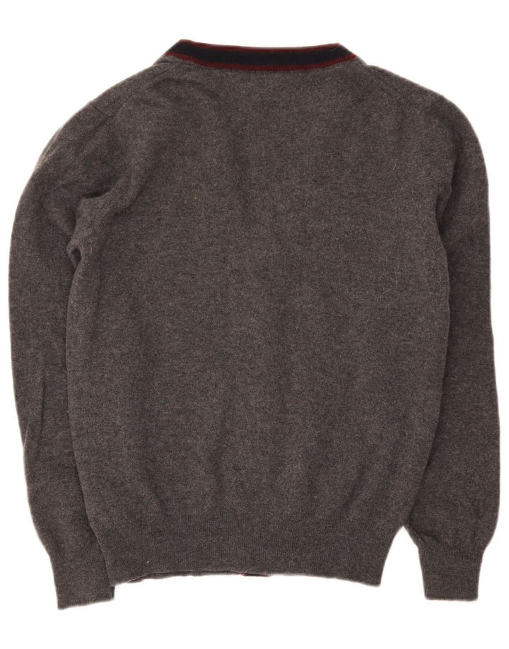 Męskie średniej szarej wełny Fred Perry