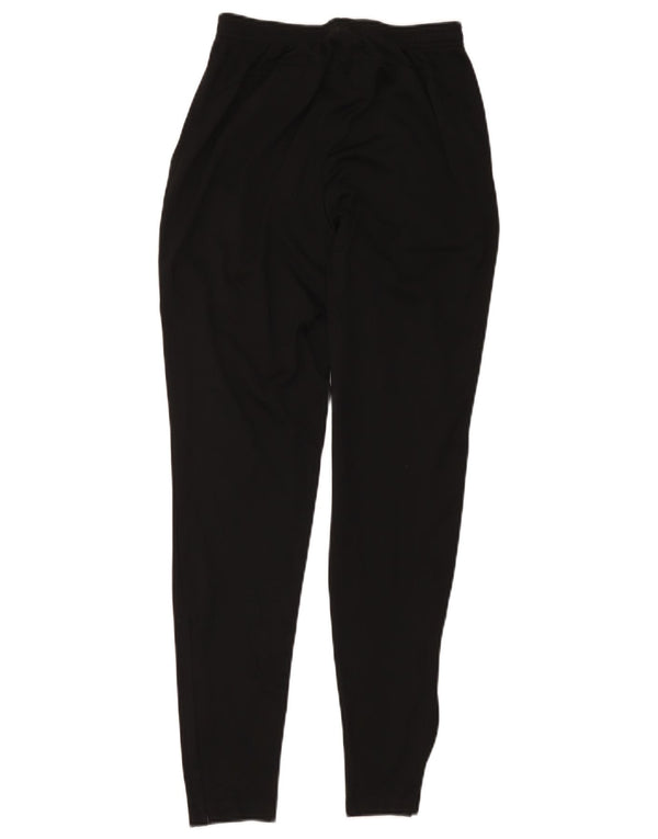 Damskie spodnie dresowe Nike Dri Fit Graphic UK 8, małe, czarne, poliestrowe