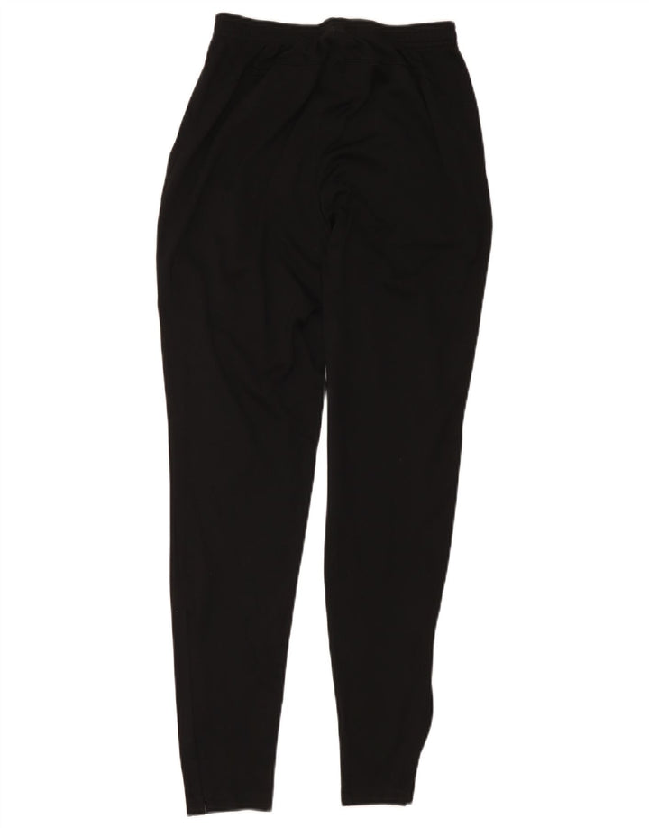 Damskie spodnie dresowe Nike Dri Fit Graphic UK 8, małe, czarne, poliestrowe