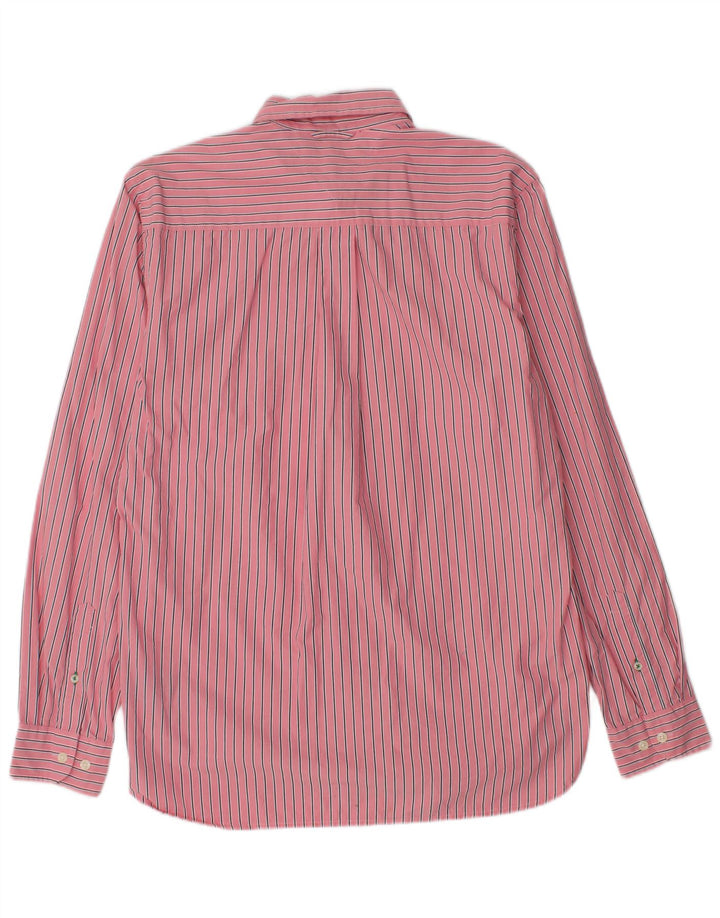 Koszula męska TOMMY HILFIGER Coupe Ajustee o dopasowanym kroju, w średnie różowe paski