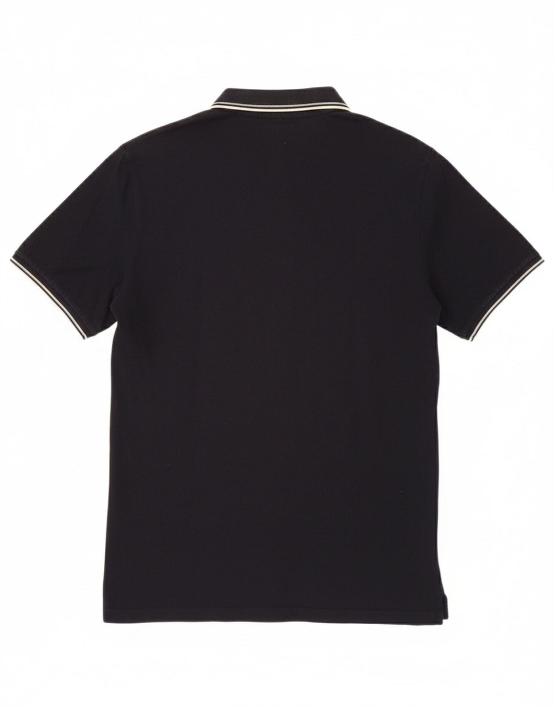 CHAMPION Mens Polo Shirt Large Navy Blue Cotton