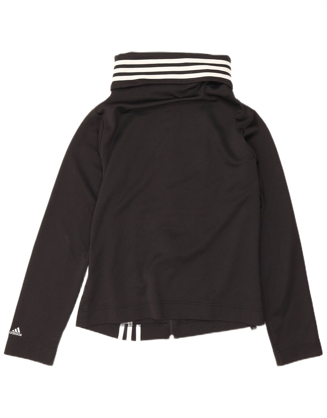 Damska bluza dresowa Adidas UK 14 Średni czarny poliester