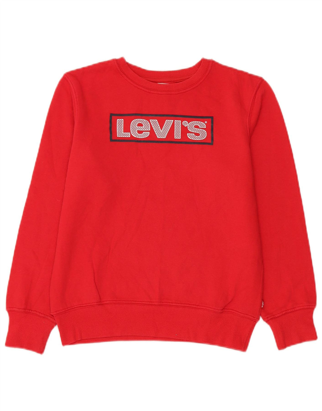 Bluza chłopięca Levi's z grafiką, 15-16 lat, czerwona, bawełniana