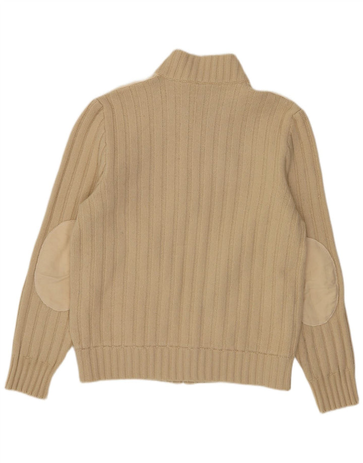Sweter damski Gas Cardigan UK 16, duży, beżowy, wełniany