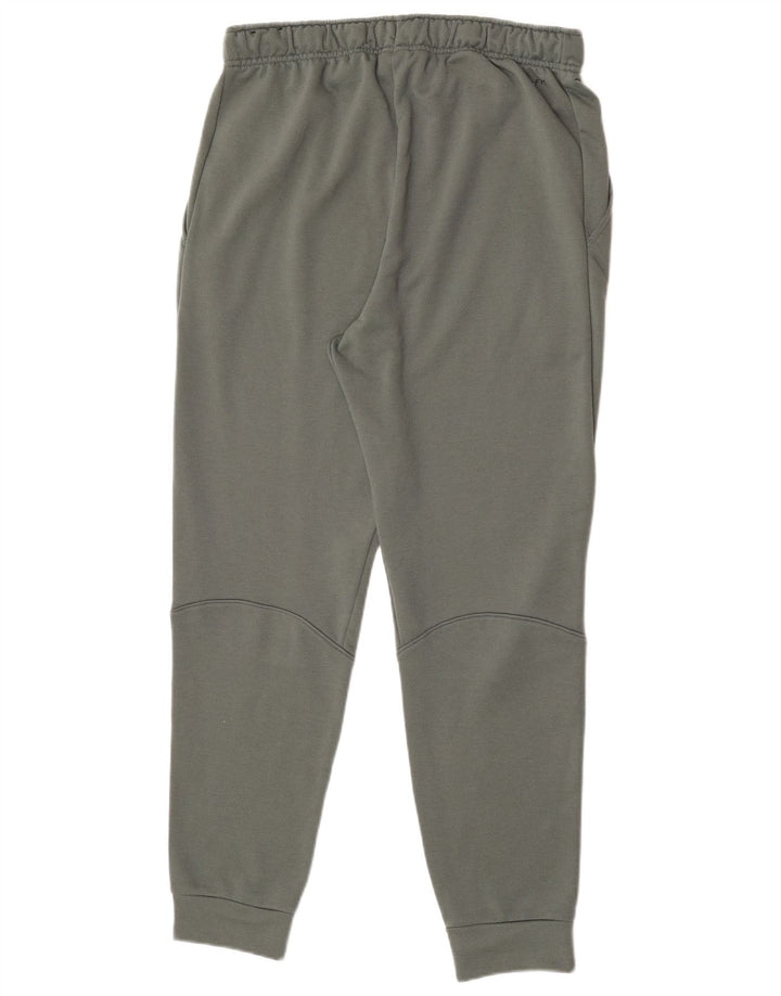 Męskie spodnie dresowe NIKE Dri Fit Joggery, średni zielony poliester