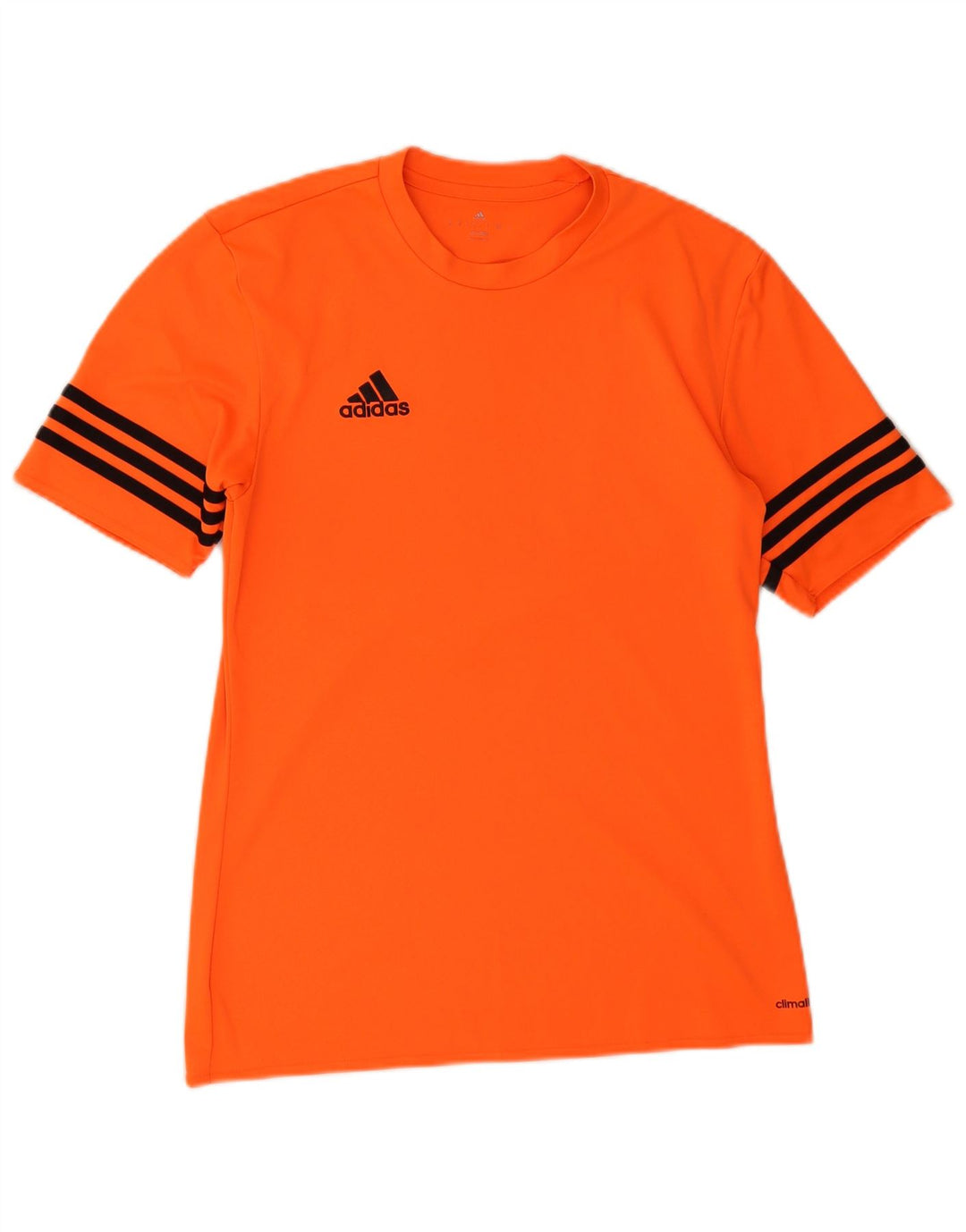 Męski T-shirt ADIDAS Climalite, mały, pomarańczowy, poliester