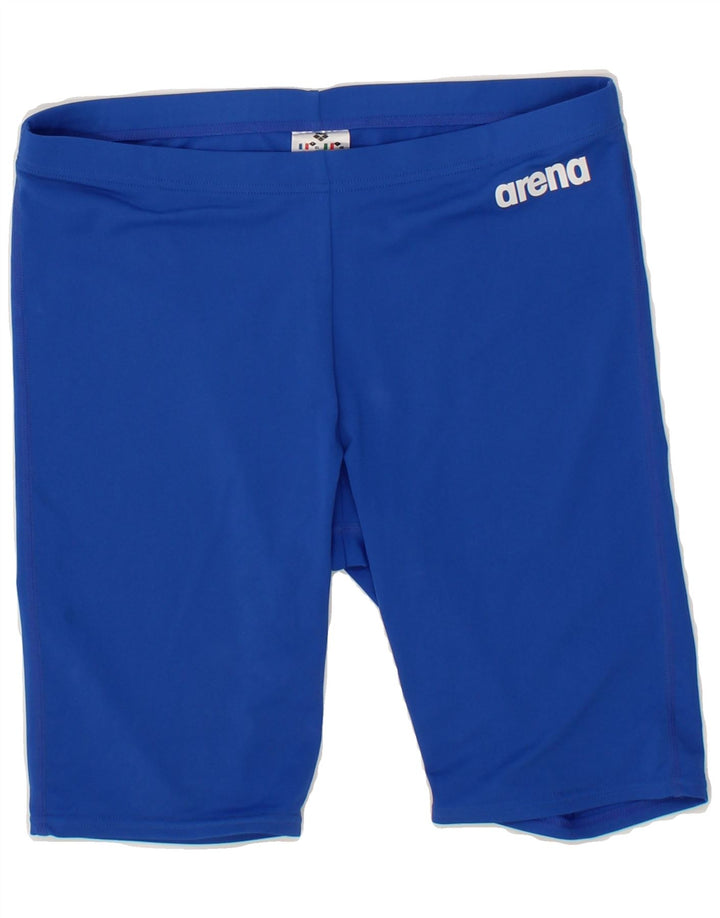 ARENA Womens Sport Shorts UK 16 Large Blue Vintage Arena and Second-Hand Arena from Messina Hembry 