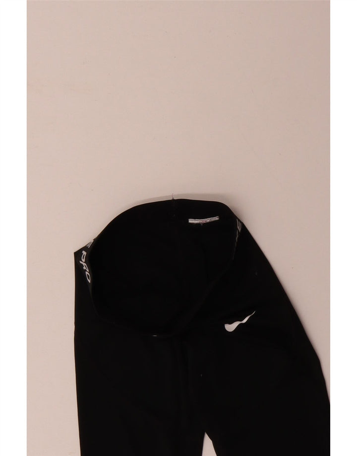 Dziewczęce legginsy NIKE Capri z grafiką 10-11 lat, średnie czarne