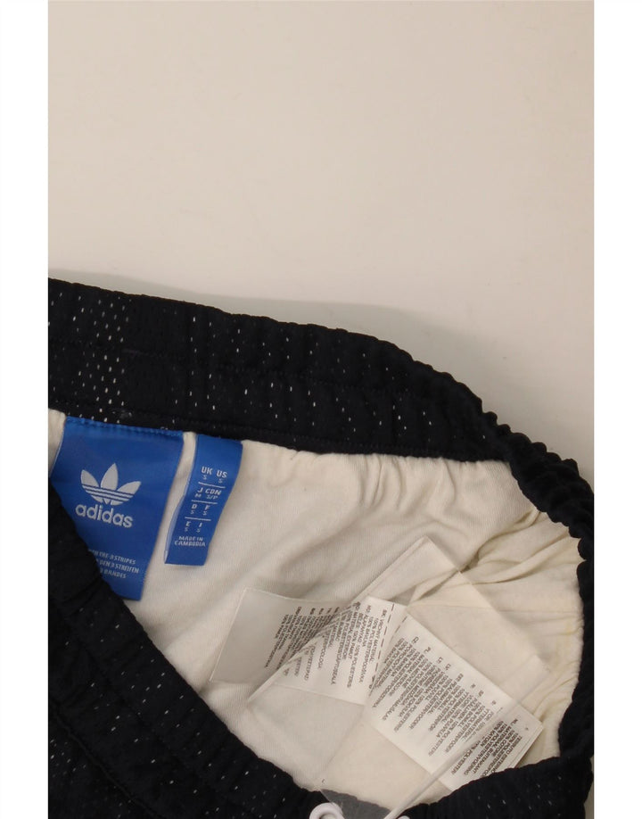 Męskie spodenki sportowe Adidas, małe, granatowe, poliestrowe
