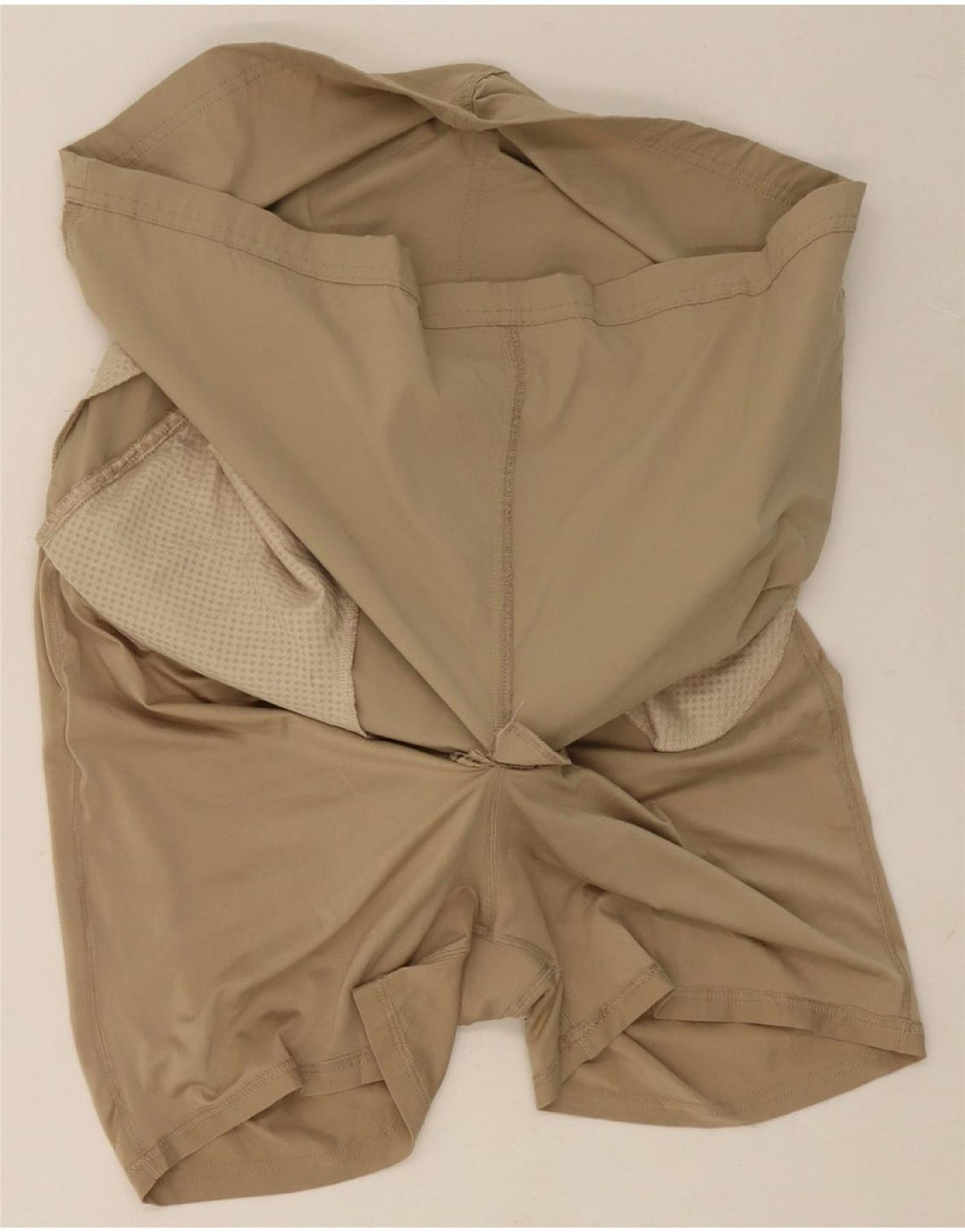 EDDIE BAUER Womens Skort US 10 Large W34 Beige Nylon Vintage Eddie Bauer and Second-Hand Eddie Bauer from Messina Hembry 