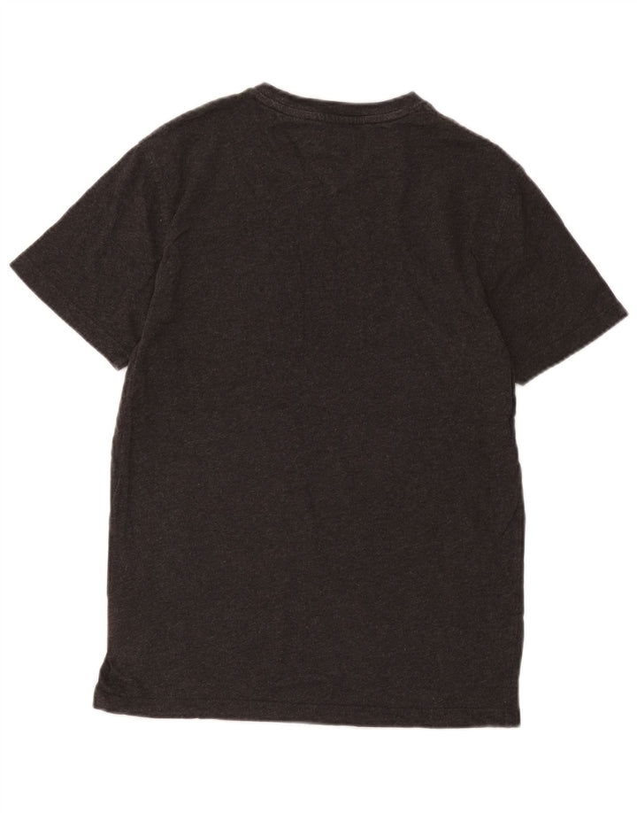 T-shirt męski Tommy Hilfiger, mały, szary, bawełniany
