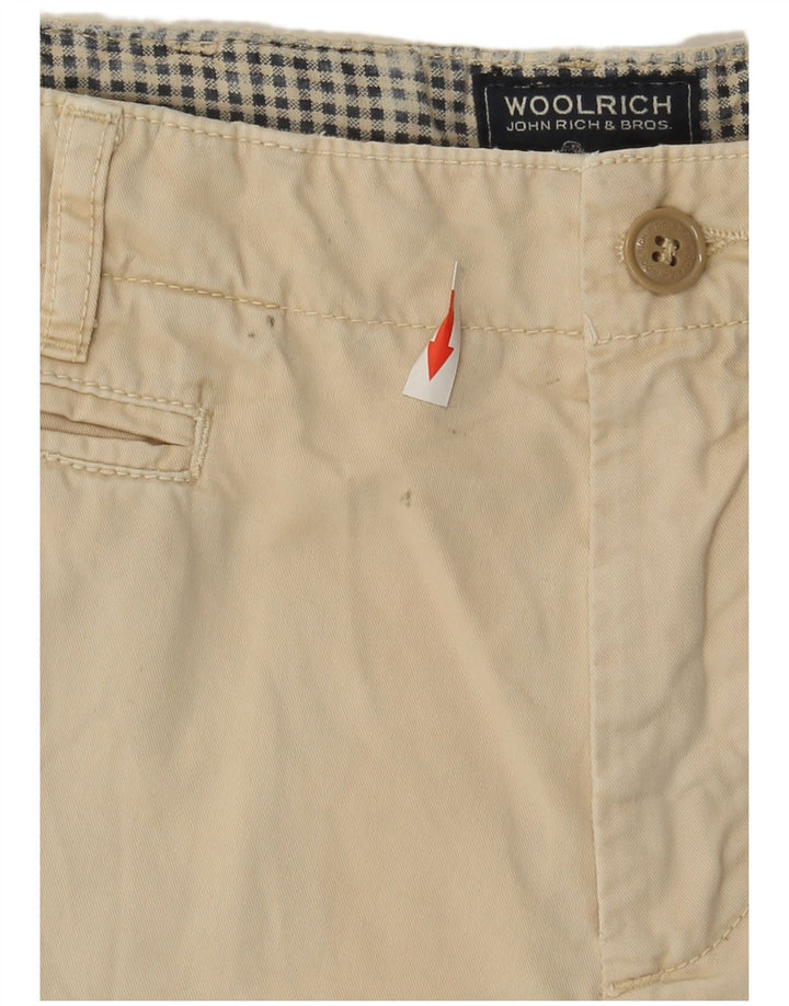 Męskie spodenki chino Woolrich W33 średni beż