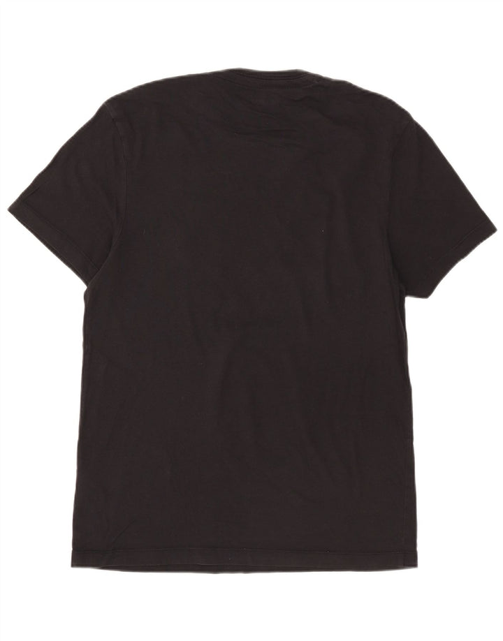Męski T-shirt z grafiką True Religion, mały, czarny, bawełniany