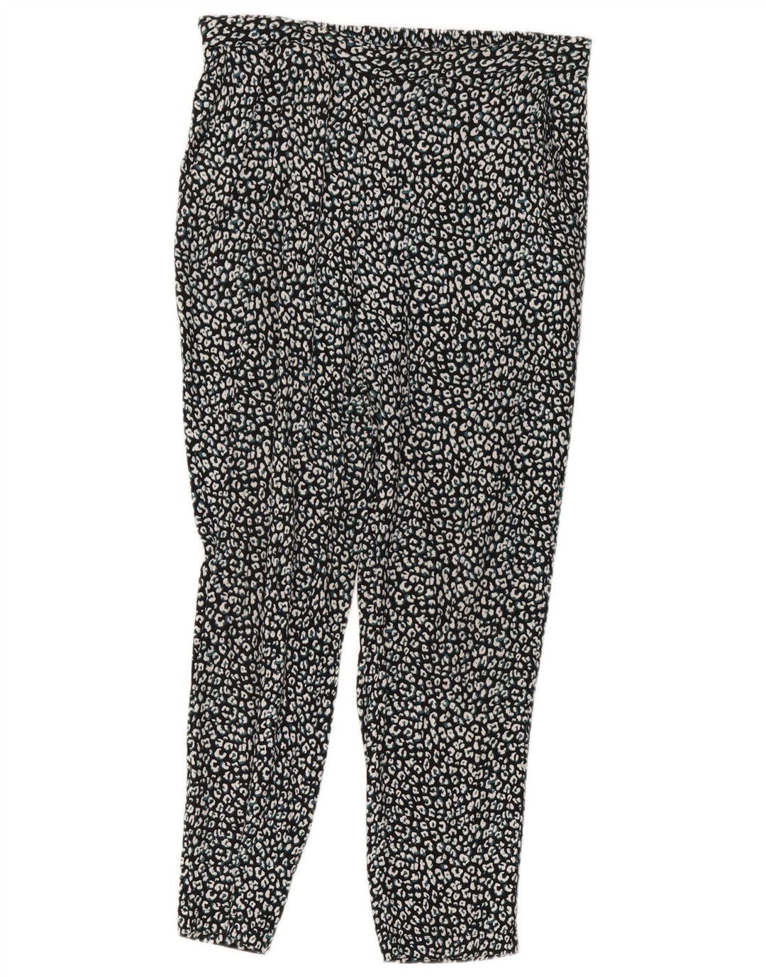 Damskie spodnie haremowe Marks & Spencer UK 12 Medium W32 L26 Czarne