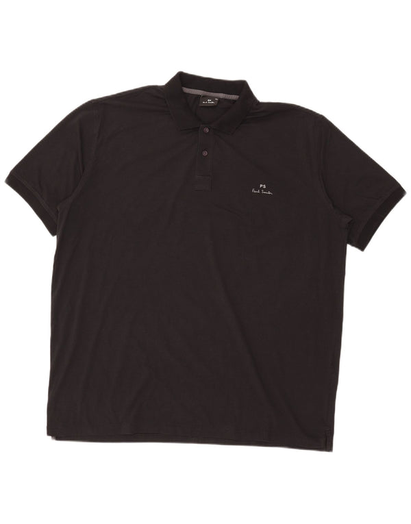 Męska koszulka polo Paul Smith 2XL, czarna, bawełniana