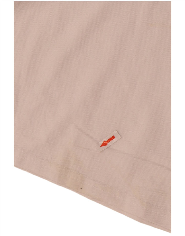 Męska koszulka polo Jack & Jones z grafiką, bawełniana w kolorze średniej bieli