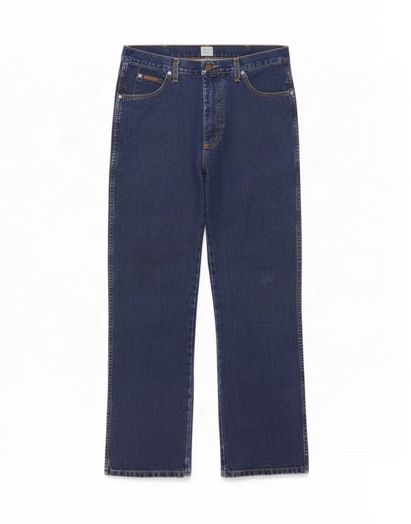 Męskie jeansy Wrangler Ohio Straight W34 L32 Niebieskie bawełniane