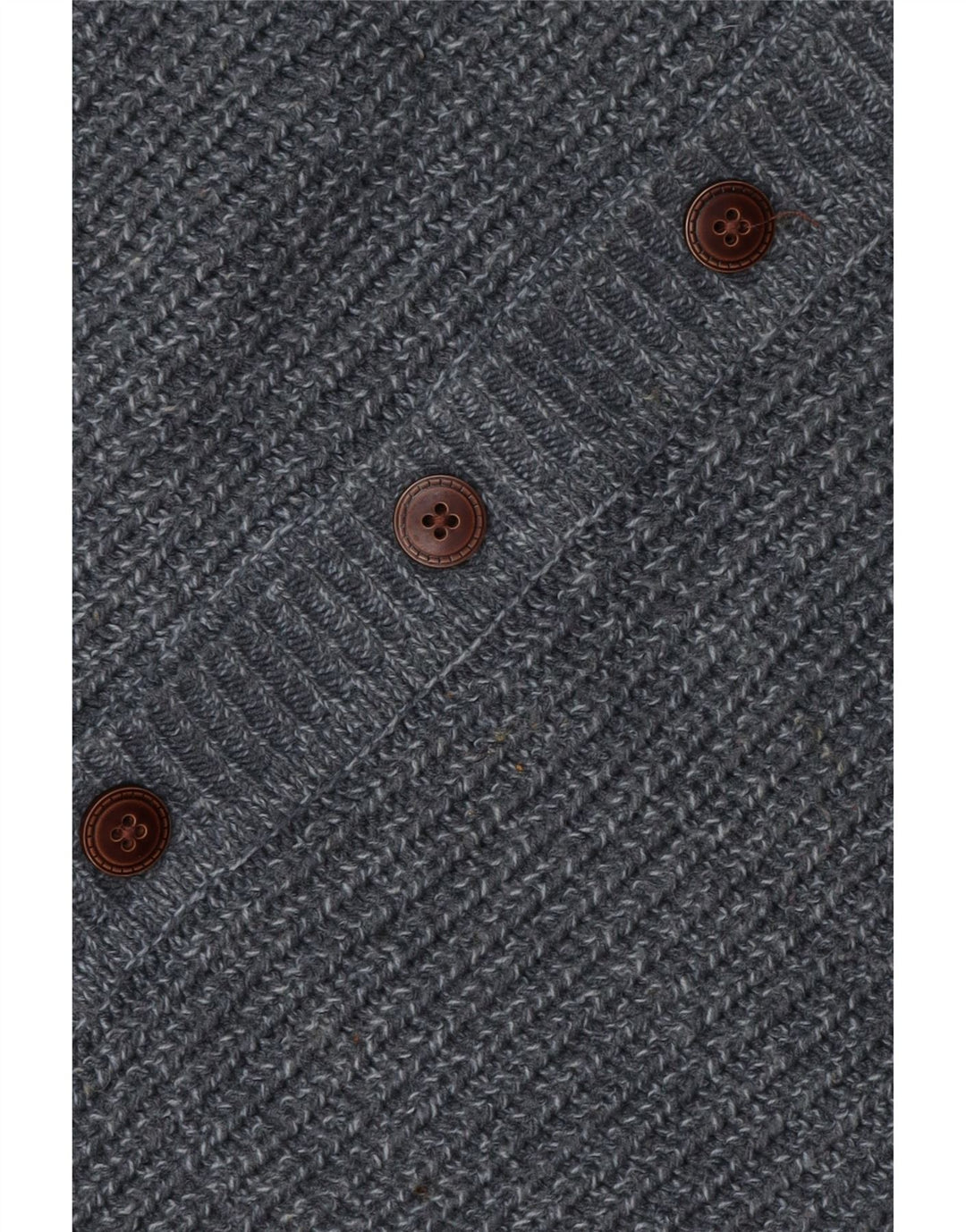 Marks & Spencer Damski sweter rozpinany UK 10 Mały, szary, nakrapiany akryl