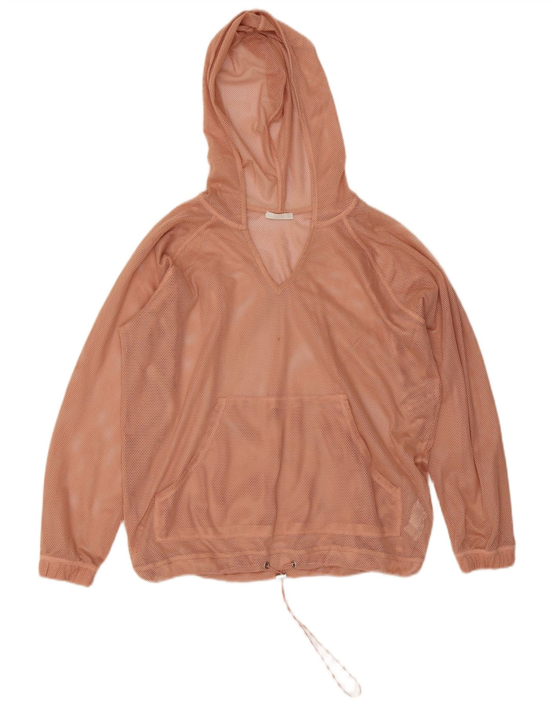 Damska bluza dresowa z kapturem oversize Zara UK 10 Small Pink