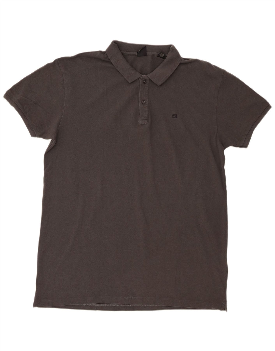 Męska koszulka polo Scotch & Soda, 2XL, szara, bawełniana