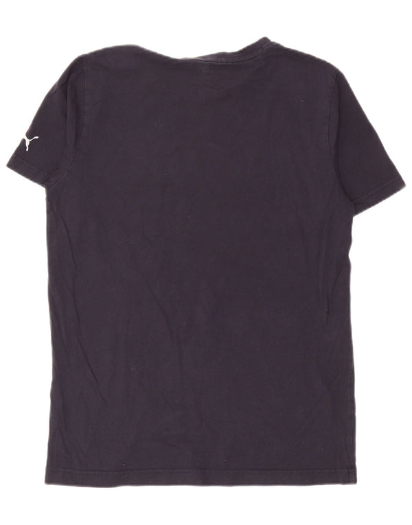 Puma Męska koszulka z grafiką Red Bull Top Medium Navy