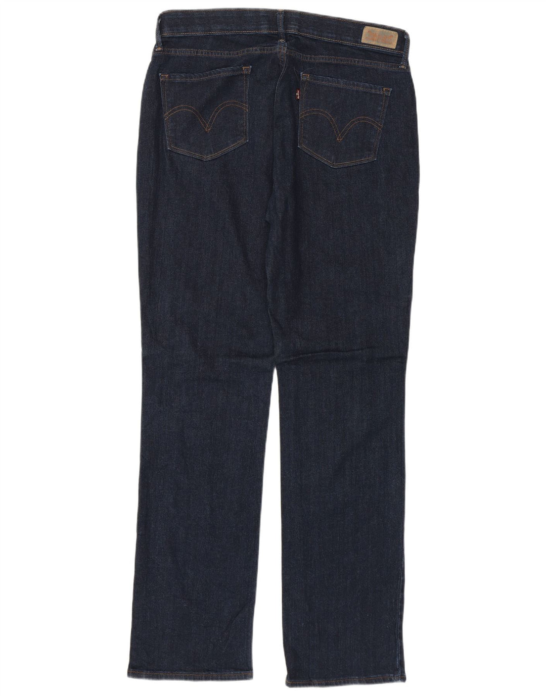 Damskie jeansy LEVI'S 525 Straight US 12 Large W31 L32 Granatowa bawełna