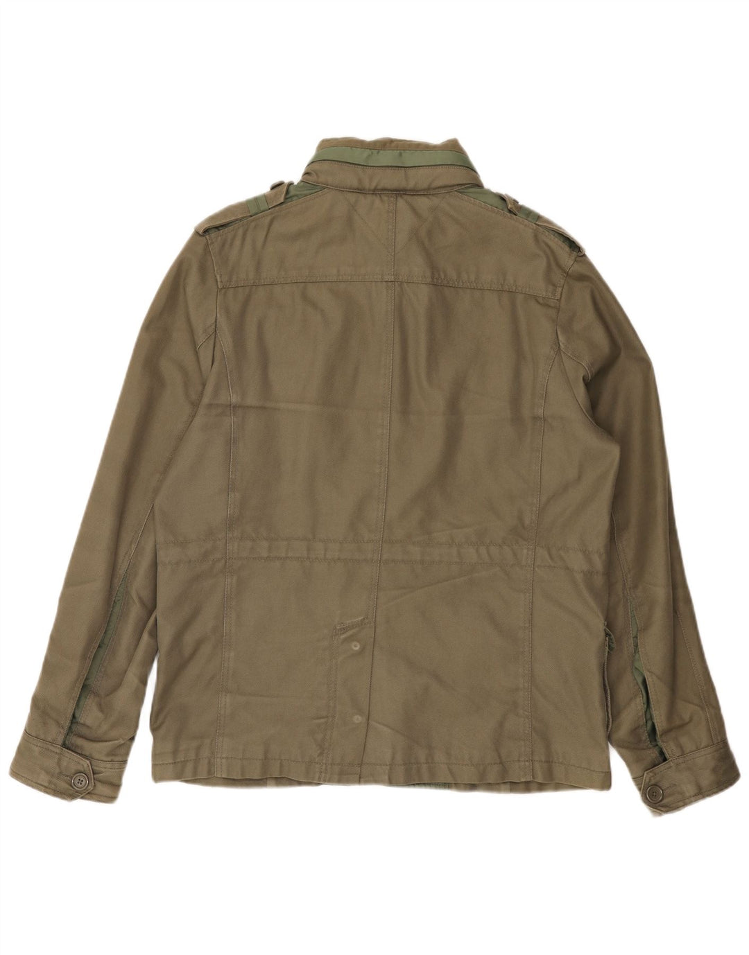 Męska kurtka wojskowa TOMMY HILFIGER Heritage UK 38, średnia bawełna khaki