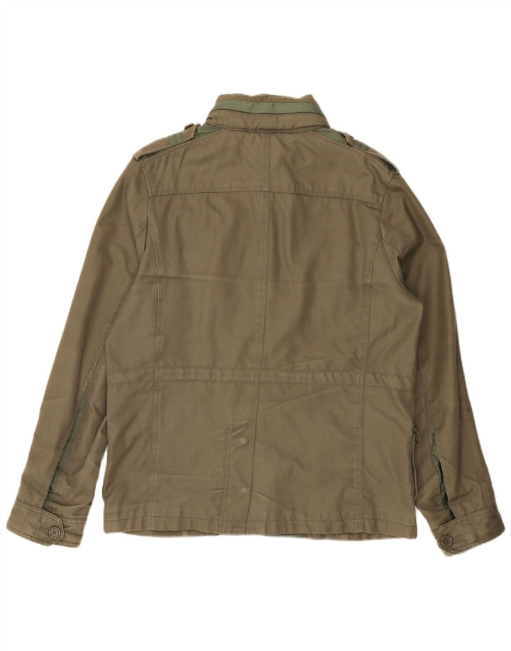 Męska kurtka wojskowa TOMMY HILFIGER Heritage UK 38, średnia bawełna khaki