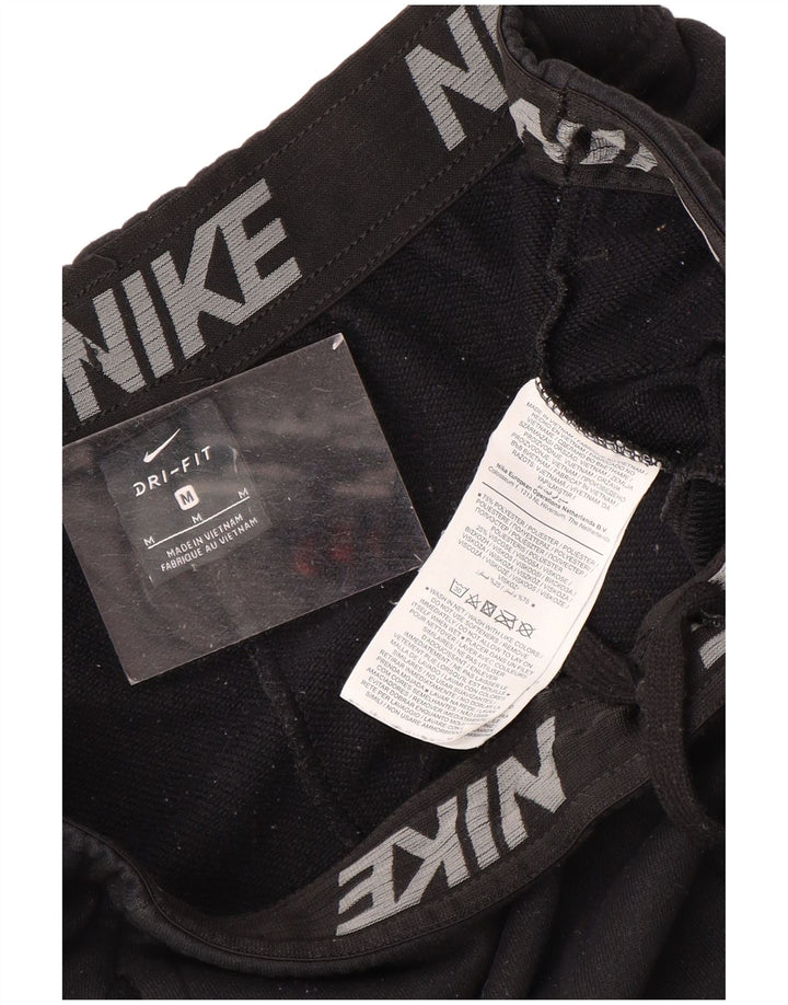Męskie spodnie dresowe Nike Dri Fit Joggery, średni czarny poliester